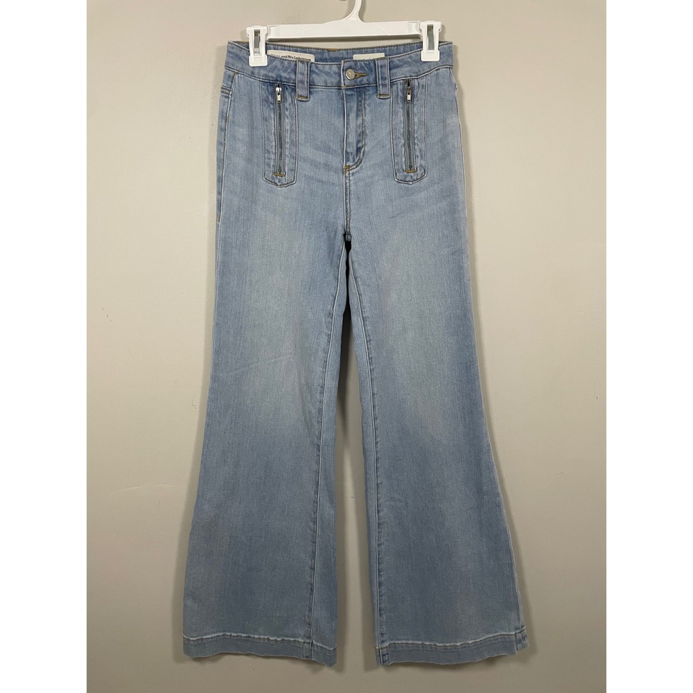 Anthropologie Pilcro High Rise Flare Jeans Size 26 Retro Casual Essential‎